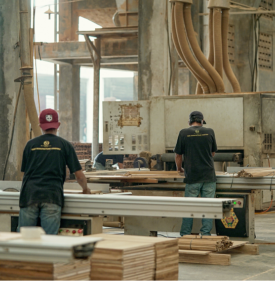 Manggala Furniture is a wood furniture manufacturer specializing in teak furniture production.